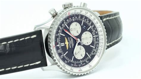 breitling navitimer white strap band|breitling navitimer crocodile strap.